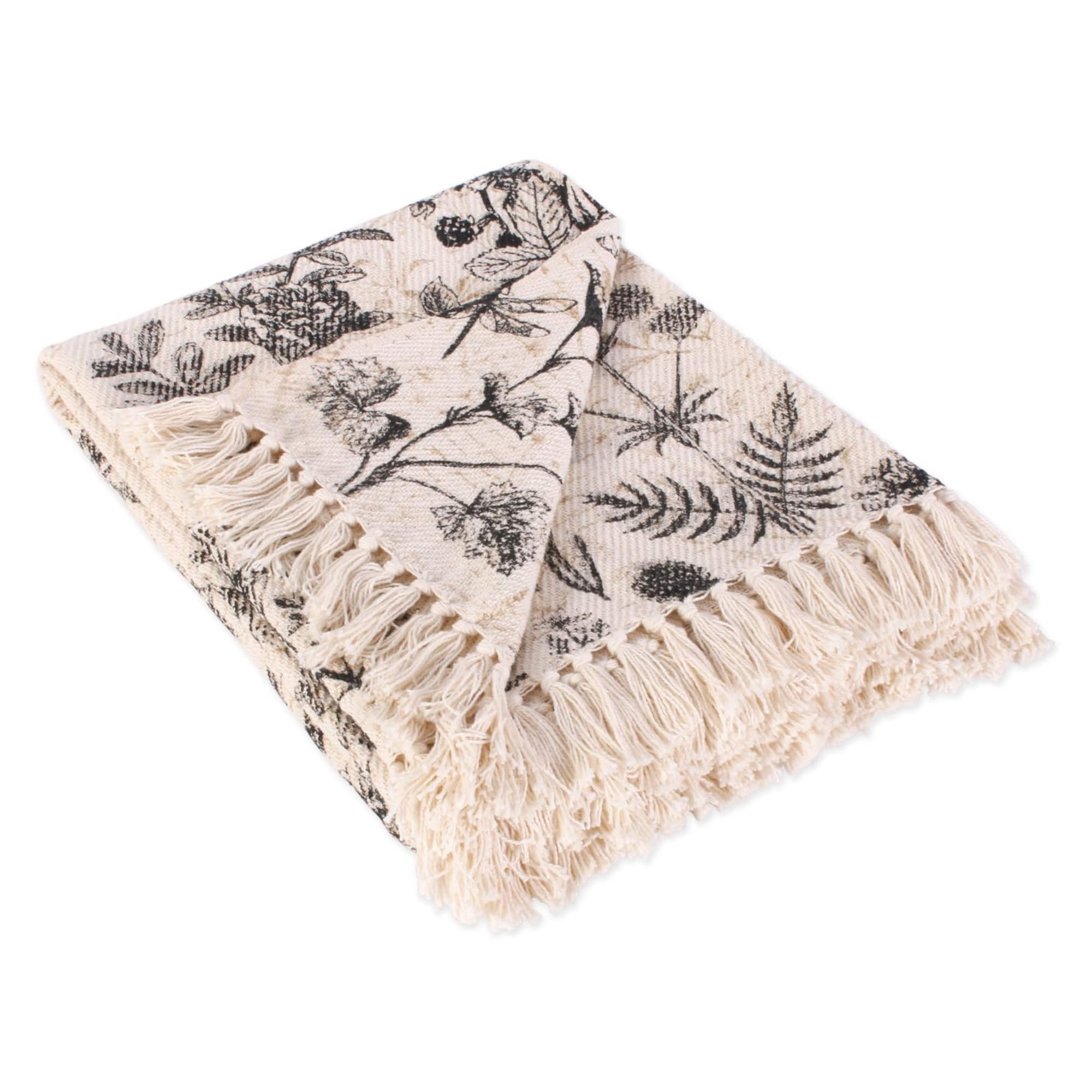 DII® Botanical Printed Throw
